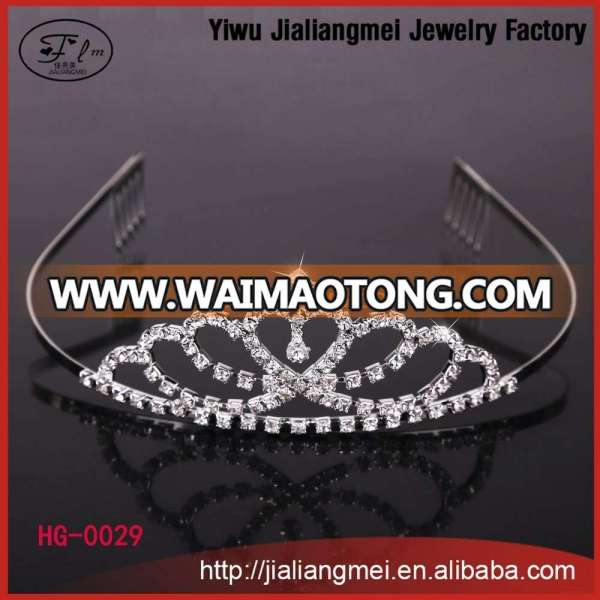 Factory directly fancy hair accessories wholesale crowns and tiaras